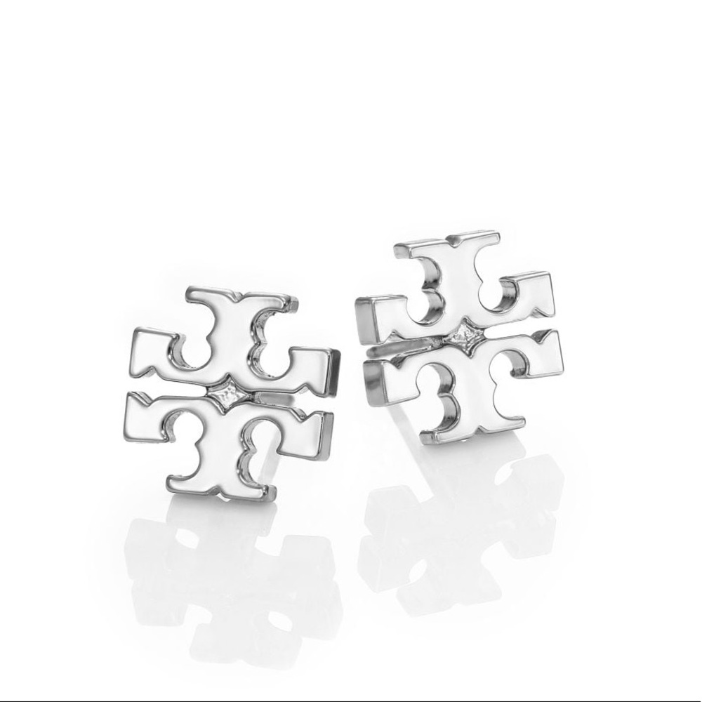 Silver Tory Burch earrings (NWT)